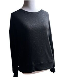 Sundry Sparkle Crewneck Oversized Boxy Sweatshirt - Size 0 (XS 0-2)
